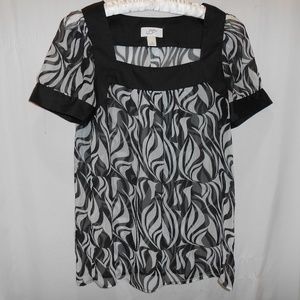 Ann Taylor Loft Sheer Blouse